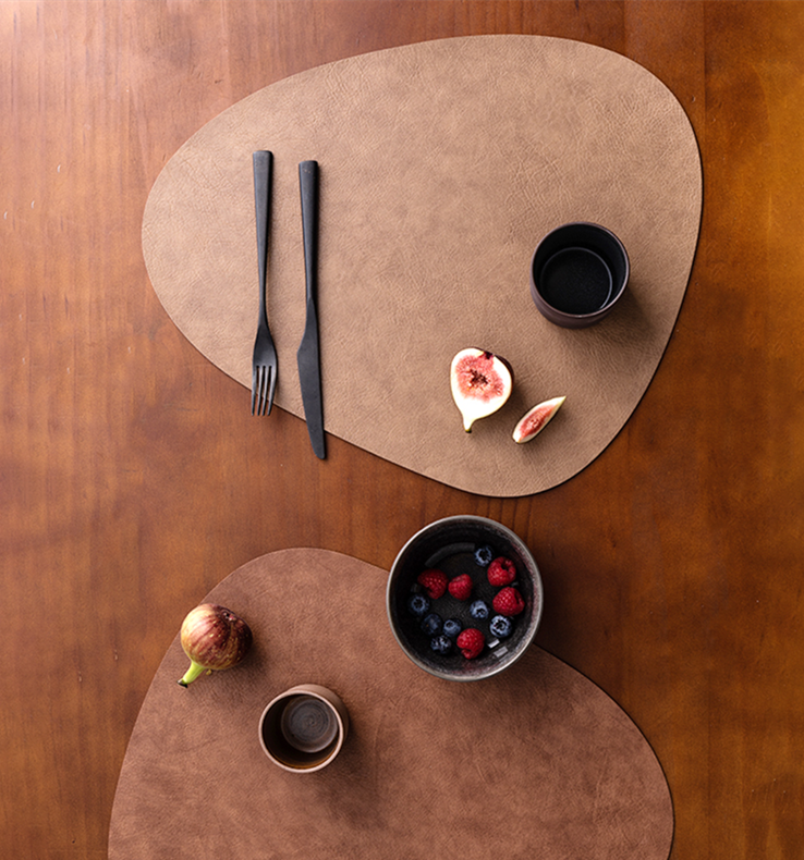 Waterproof Leather Placemat - Elevate Your Dining!