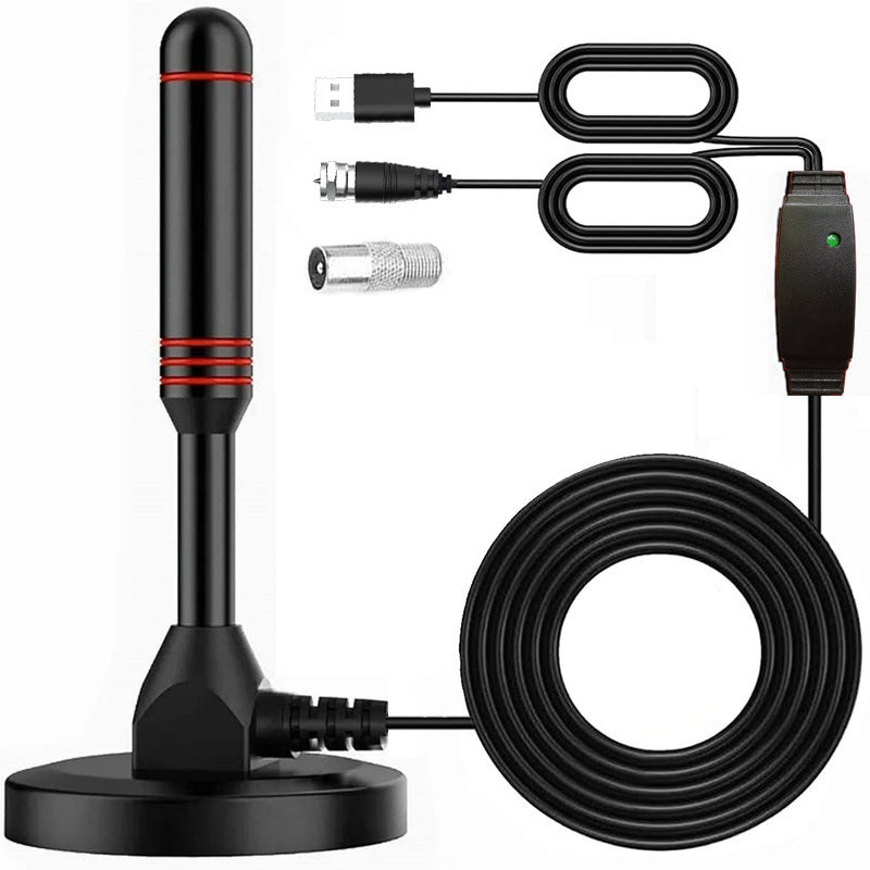 Indoor/Outdoor Suction Cup TV Antenna DTMB DVB-T2