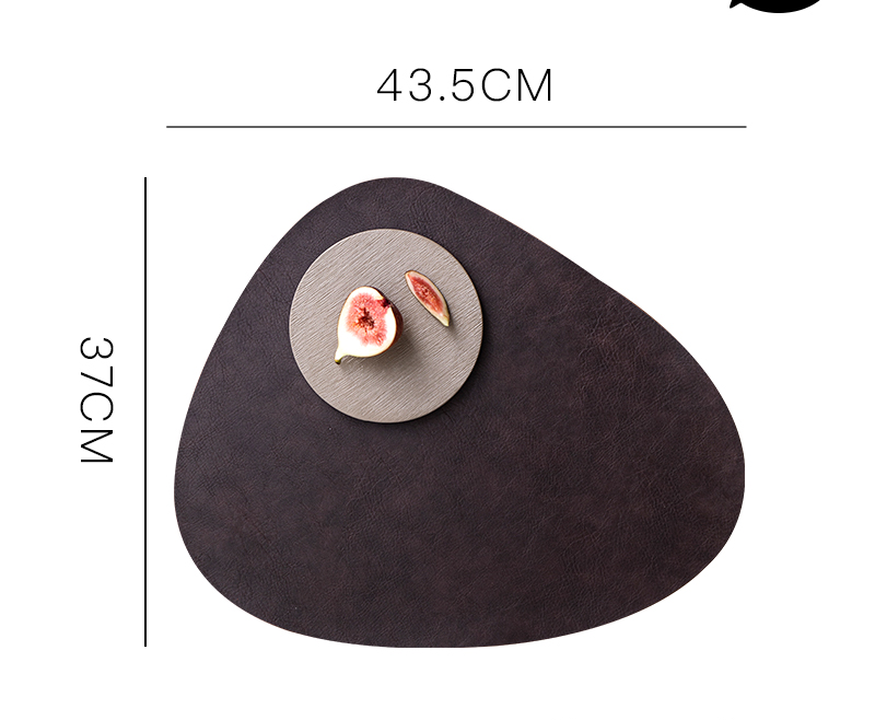 Waterproof Leather Placemat - Elevate Your Dining!