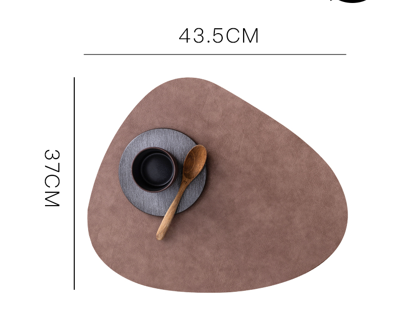 Waterproof Leather Placemat - Elevate Your Dining!