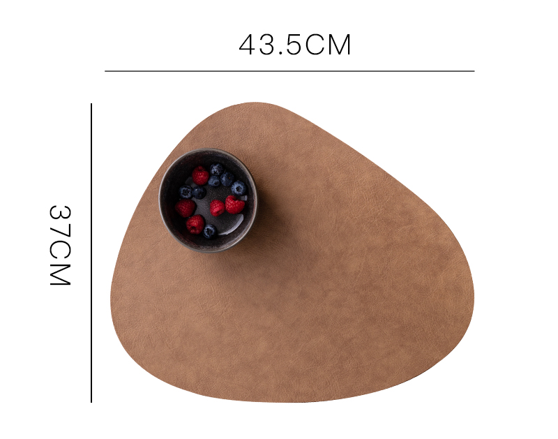 Waterproof Leather Placemat - Elevate Your Dining!