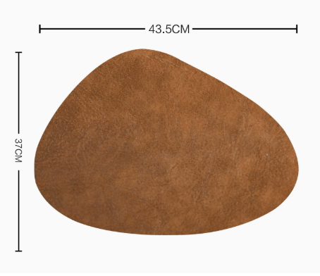 Waterproof Leather Placemat - Elevate Your Dining!