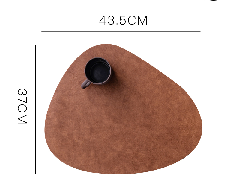 Waterproof Leather Placemat - Elevate Your Dining!