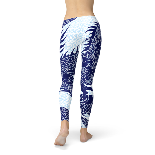 Women's Japanese Dragon Leggings