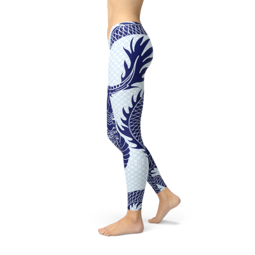 Women's Japanese Dragon Leggings