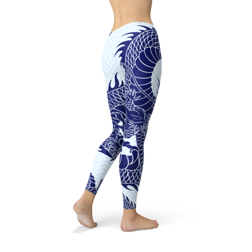 Women's Japanese Dragon Leggings