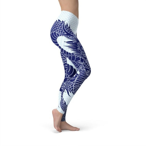 Women's Japanese Dragon Leggings